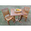 Bristol Outdoor 3 - Piece Teak Bistro Set