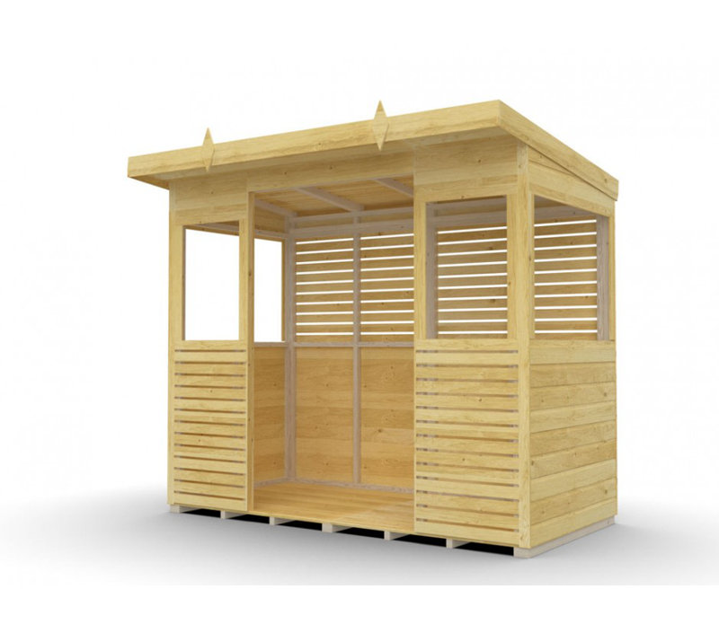 8 x 4 BBQ/Outdoor Kitchen Shelter