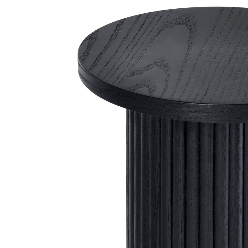 Auman Pedestal End Table