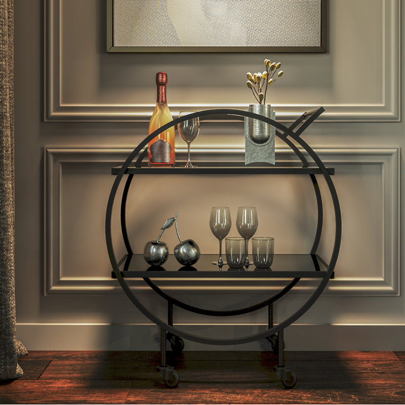 Tray Table Loft, Black, Black