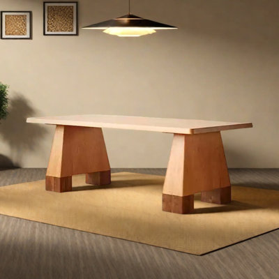 Cherry wood dining table