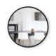 Hub Rubber Round Mirror