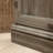 Brown Finish Utility Stand With Adjustable Shelves For Multi-Purpose Use