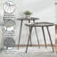 Tables de bout gigognes en métal Endsley Elida-958049940