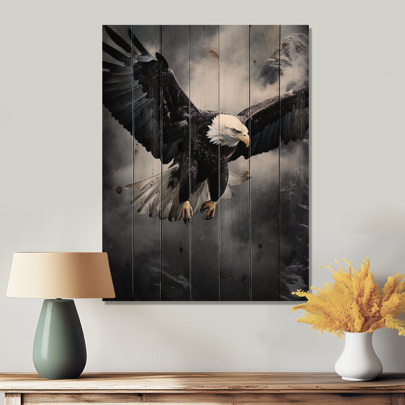 Bertille - Animaux, reproduction sur bois de pin naturel, H 44 po x l 34 po