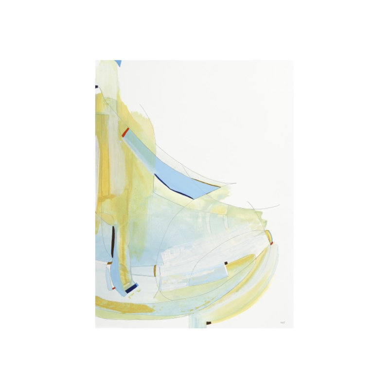 Surface III Print by Kyle Goderwis, Glass Coat, 49" H x 36" W x 1.5" D
