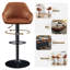 Tabourets de bar rotatifs 2 pièces Eastway-1776641950