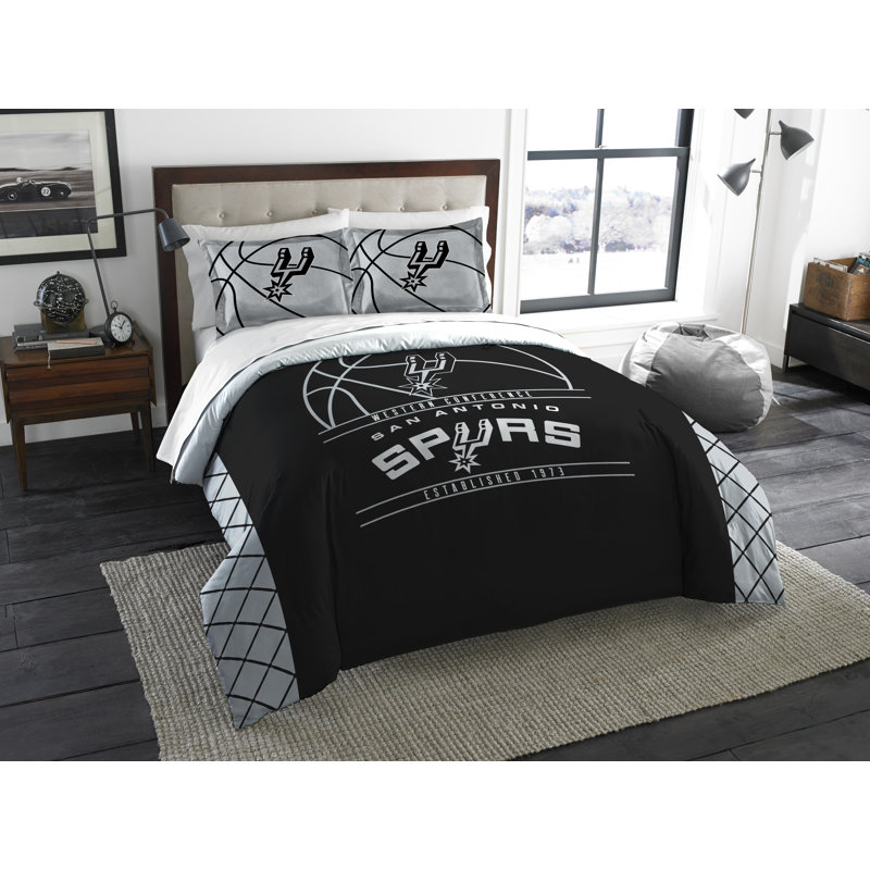 NBA Polyester Comforter Set, Spurs