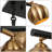 Christobal 6 - Light Modern Kitchen Island Linear Black/Brass Pendant Light