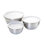 Cuisinart 3 Piece Stainless Steel Mixing Bowl Set