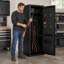 10–12 Rifle Fingerprint Gun Safe with Reinforced Steel Door and Adjustable Storage
