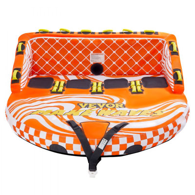 Towable Tube for Boating 1-4 Riders Inflatable Boating Tubes Towable Water Sport