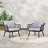 Huron Outdoor PP Club Chair (Set Of 2)-1723147743