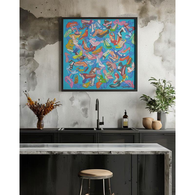 Shoes Print by Jukyong Park, 24" H x 24" W