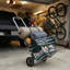 Chariot télescopique pliable en acier de 220 lb à poignée télescopique avec roues TPR 16,53 po x 11 po-116166742