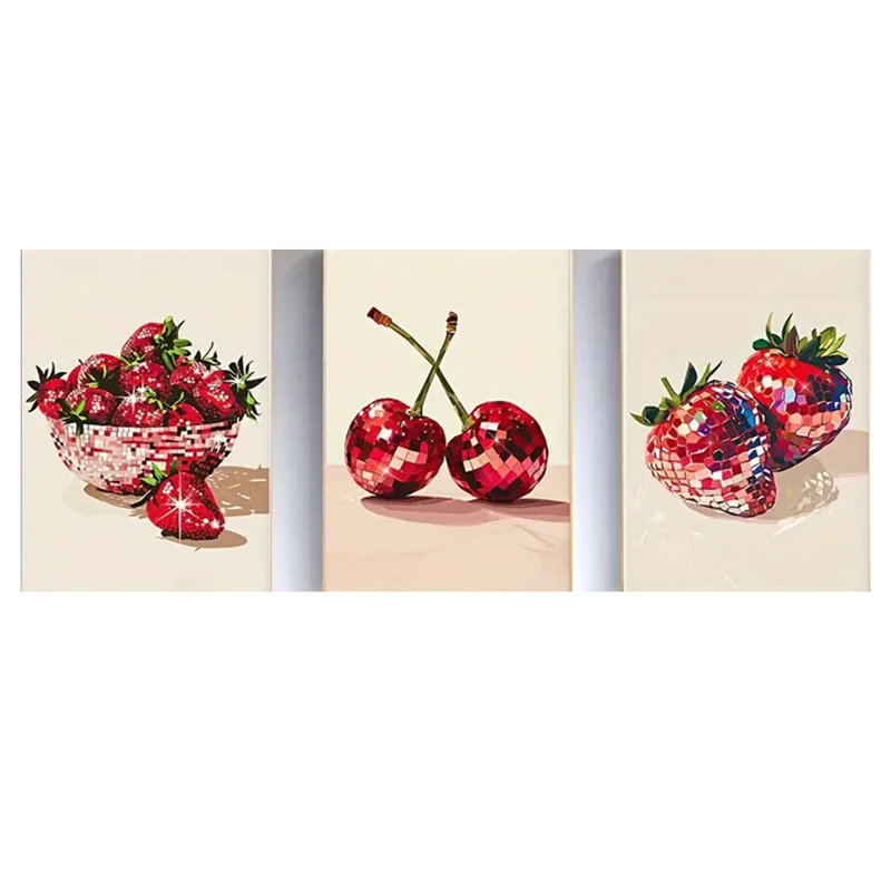 3 Piece Wrapped Canvas Painting