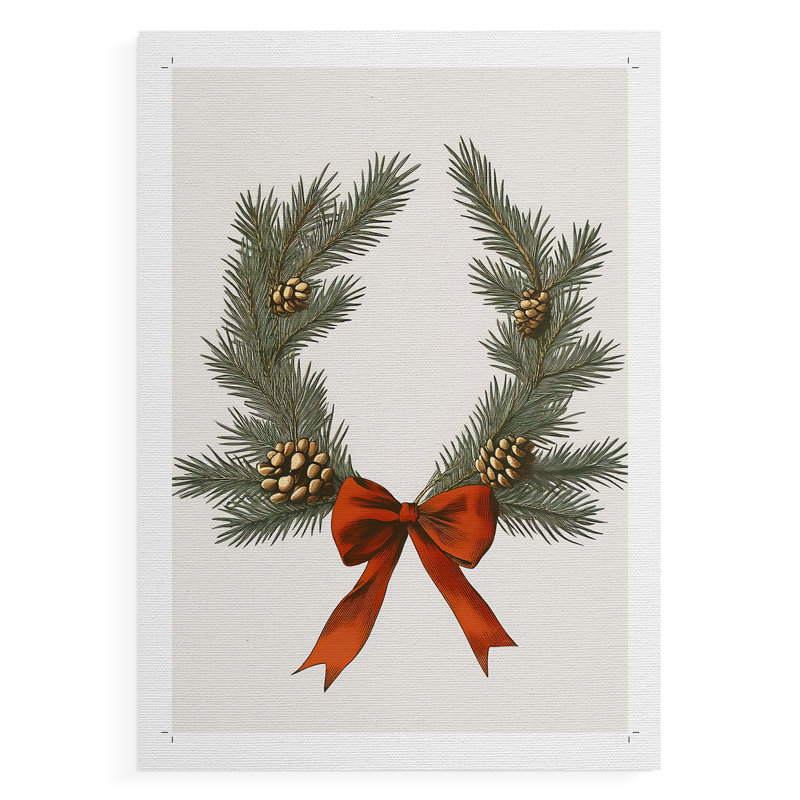 Art des Fêtes de Noël - série 2-Lxx - impression sur toile seulement - non encadrée, H 12 po x l 8 po