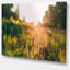 «Bloomy Glade of Wild Flowers», reproduction de photo sur toile tendue-19240338