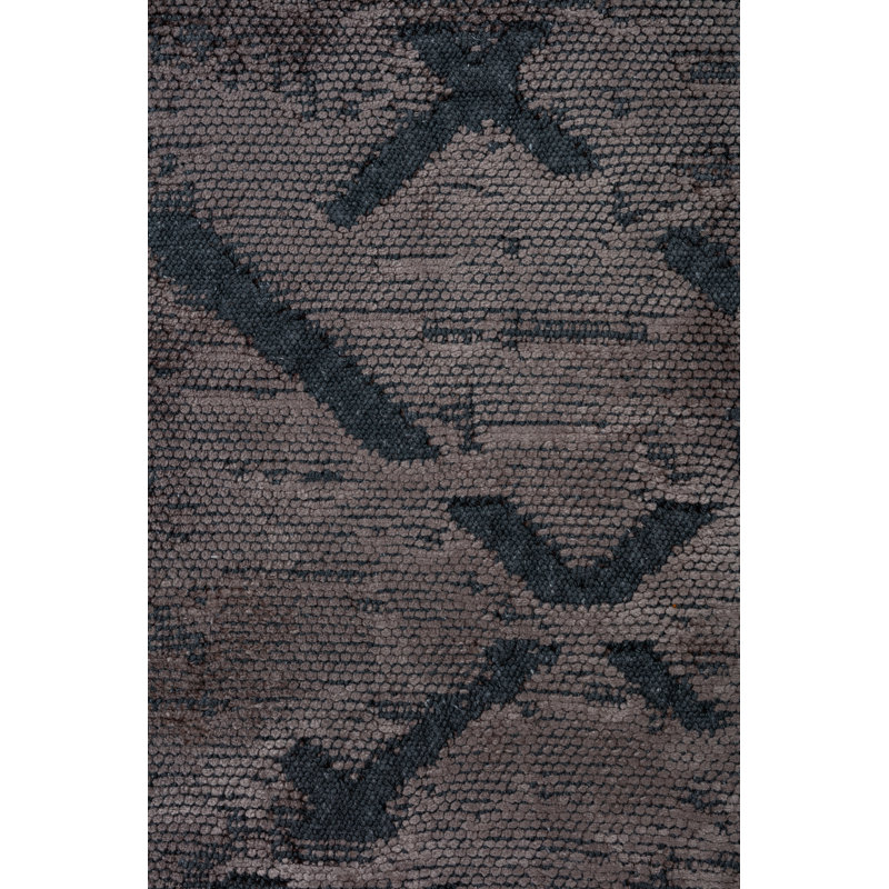 Rapture Gray Abstract Luxury Area Rug, Rectangle 7'10" x 11'2"