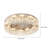 Mitsuyoshi 23.6x7.48" Crystal Flush Mount Light