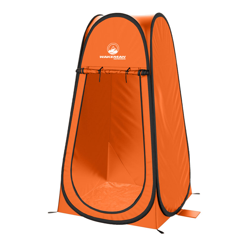 Wakeman Outdoors Pop Up Pod - Privacy Shower Tent, Dressing Room, or Portable Toilet Stall with Carry Bag for Camping, Beach, or Tailgate
