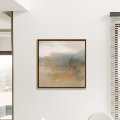 "Arancia I" par D'Alessandro Léon - peinture sur toile à cadre flottant