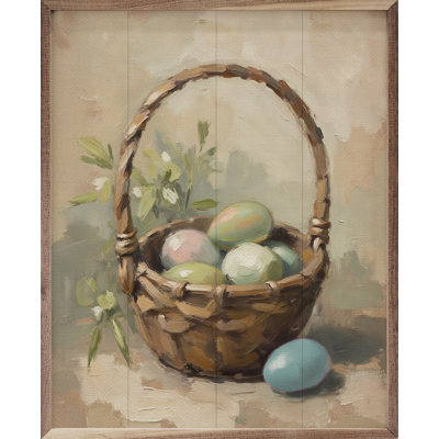 Panier de Pâques pastel