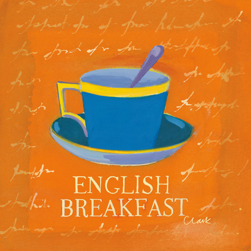 English Breakfast by Michael Clark - Wrapped Canvas Print, 30cm H x 30cm W