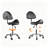 Adjustable Height Ergonomic Stool Wheels