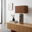 Ivy Bronx 26X16" Rectangle Marble Lamp, Light Brown