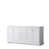Blanc / chrome poli