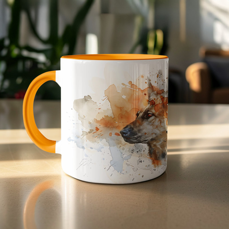Mug, 2, Orange