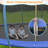 Babevy Round Backyard Trampoline with Safety Enclosure