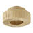 1-Brown dimmable iron ceiling light