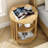 Yeva 19.7" Mid Century Modern Nightstand, Round Bedside Table With Open Shelf-229015156-229722784