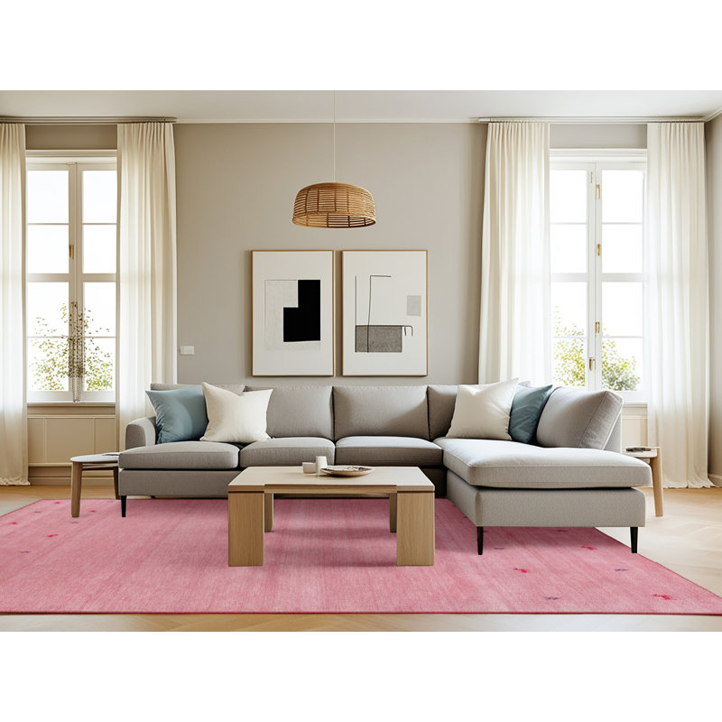 Tapis contemporain 100% lavable à la machine 1087, Rectangle 8 pi x 12 pi
