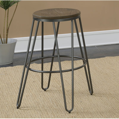 Tabouret de comptoir rond 26 po Gilland