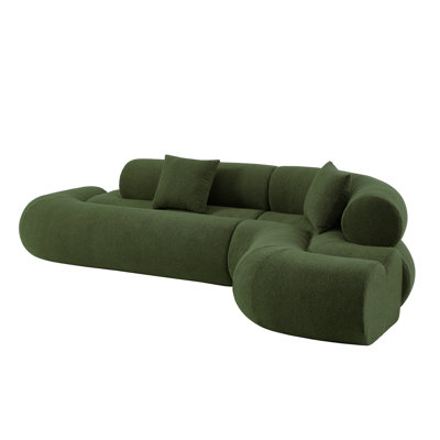 Andydeco Modern Style Curved Tube Sofa