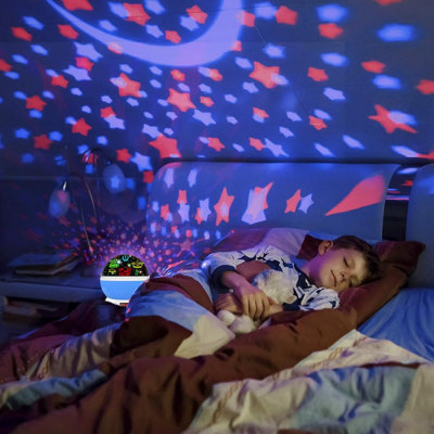 Cars Night Light for Boys | Star Projector for Kids Age 3-8 | Rotating Projector Lamp with Race Car | Ceiling Nightlight Projector with Cars and Stars | Birthday Gifts for Boys Room Decor