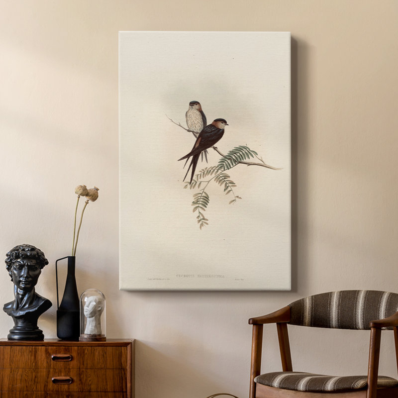 «Vintage Animal Print», impression sur toile rétro «Cavas», H 27 po x l 18 po