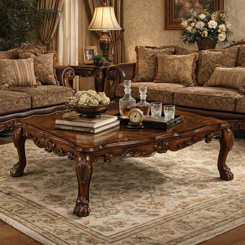 Dresden Coffee Table, Cherry Oak