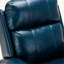 Fauteuil releveur traditionnel bleu marine