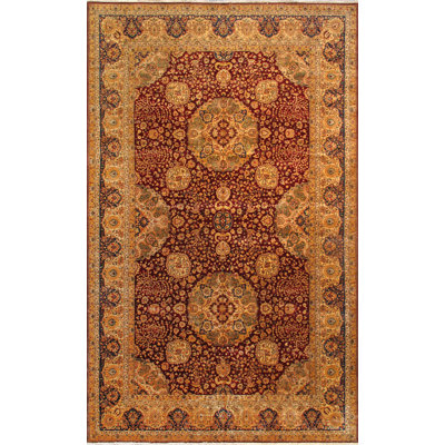 Agra Handmade Wool Oriental Area Rug