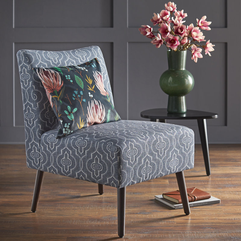 Chaise Petula, Mélange de polyester gris