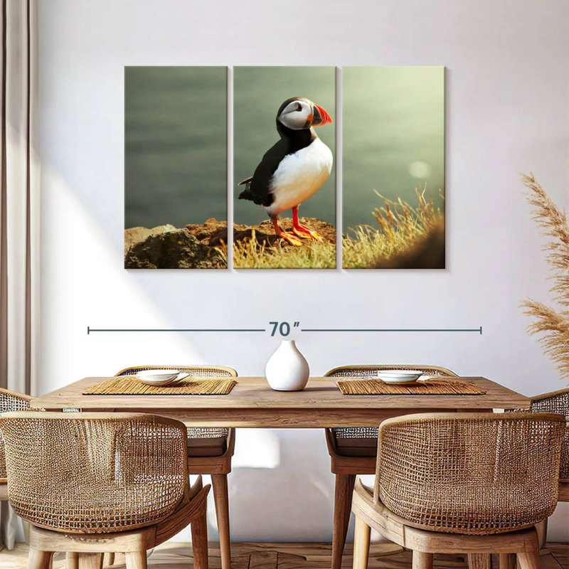 Brampt Proud Puffin, 36" H x 57" W