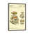 Toile avec cadre gris foncé rustique