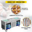 Machine à crème glacée roulée commerciale, machine à crème glacée sautée 2800W
