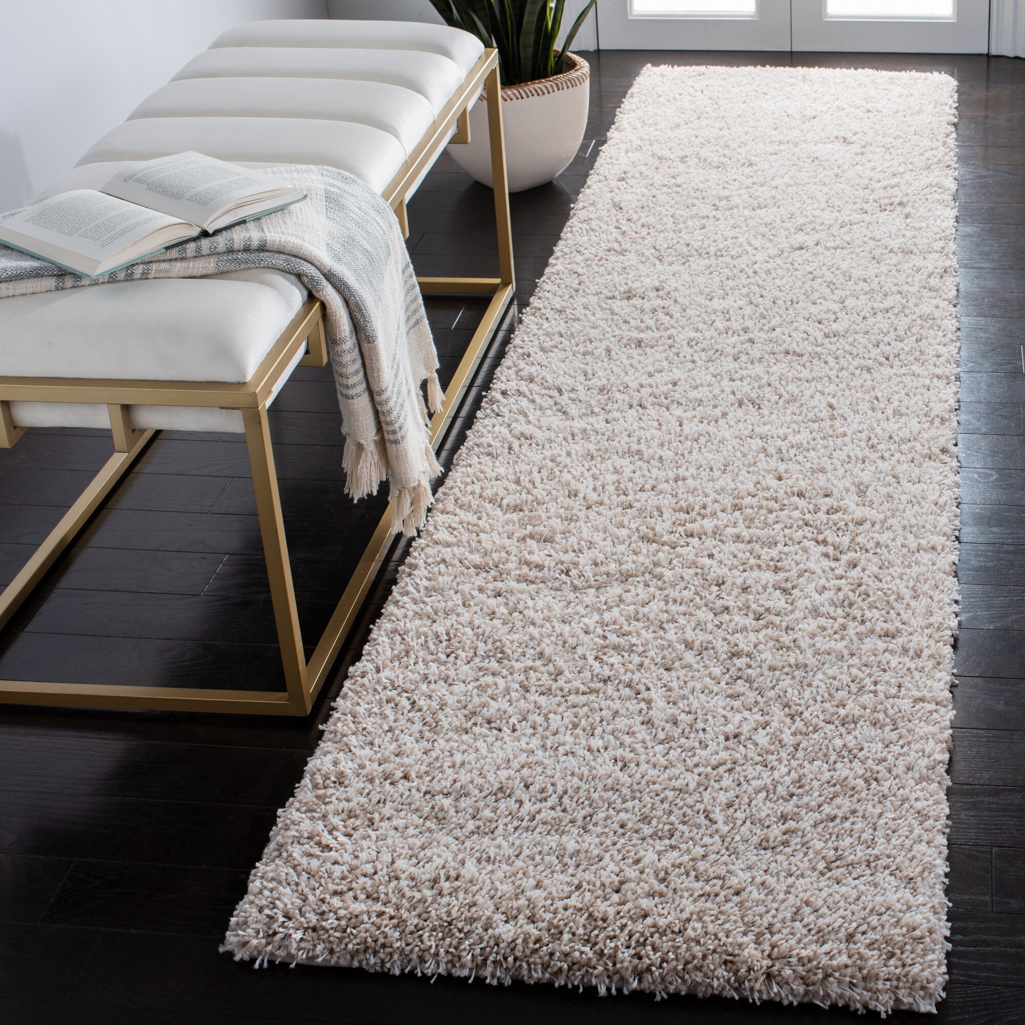 Wrought Studio Angeliya Beige Area Rug & Reviews | Wayfair