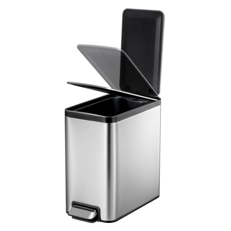 8 Litre Step On Rubbish Bin