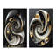 «Vitrail blanc liquide», 2 pièces sur toile-952373895-952373890